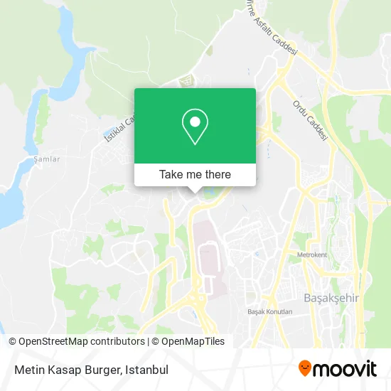 Metin Kasap Burger map