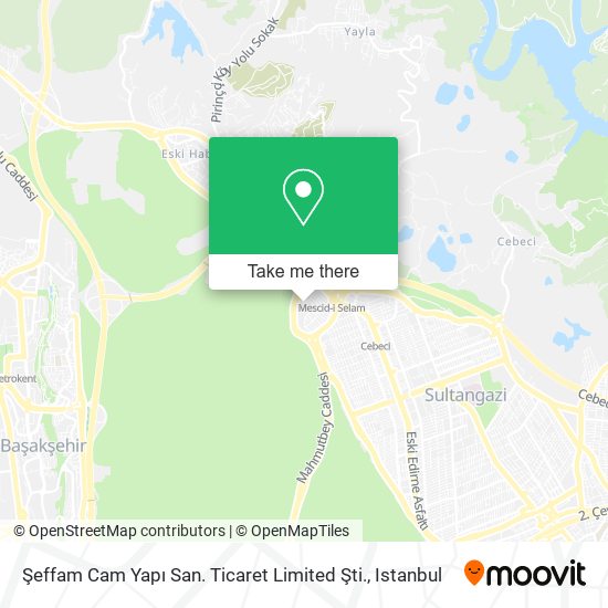 Şeffam Cam Yapı San. Ticaret Limited Şti. map