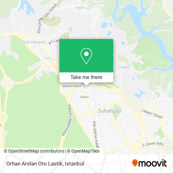 Orhan Arslan Oto Lastik map
