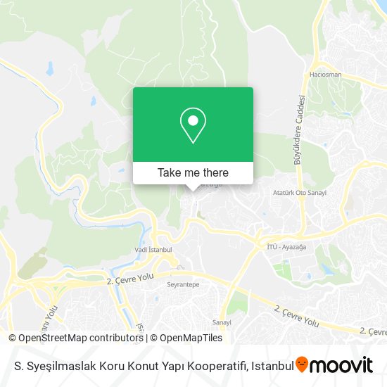S. Syeşilmaslak Koru Konut Yapı Kooperatifi map