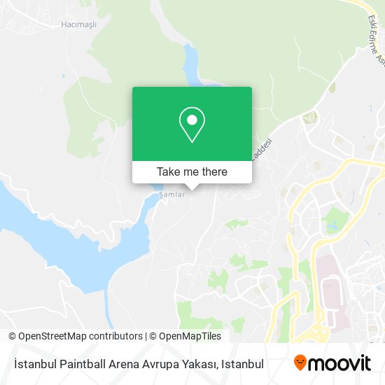 İstanbul Paintball Arena Avrupa Yakası map