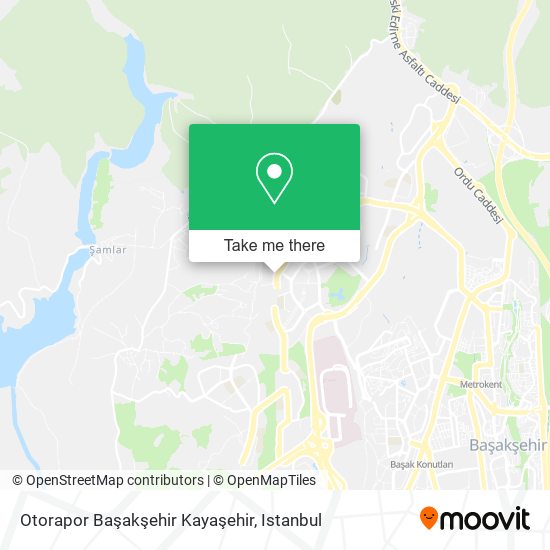 Otorapor Başakşehir Kayaşehir map