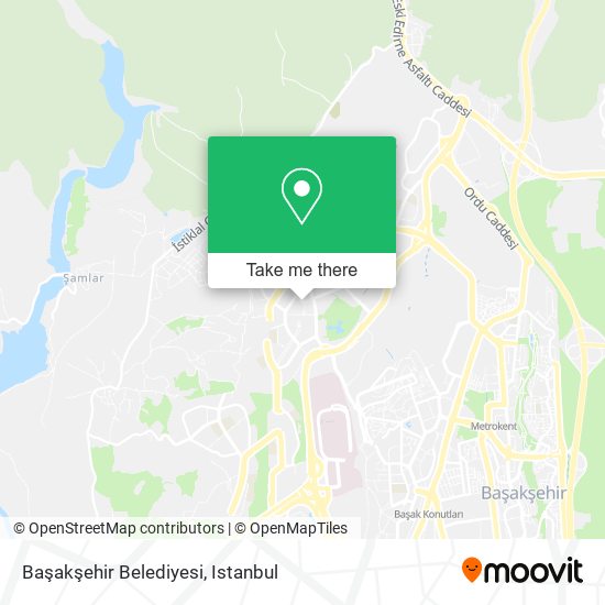 Başakşehir Belediyesi map