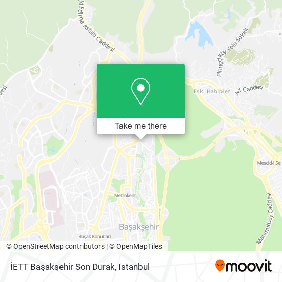 İETT Başakşehir Son Durak map