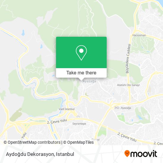 Aydoğdu Dekorasyon map