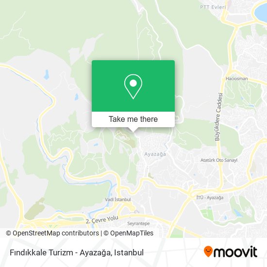 Fındıkkale Turizm - Ayazağa map