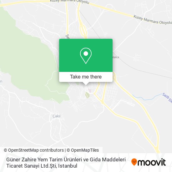 Güner Zahire Yem Tarim Ürünleri ve Gida Maddeleri Ticaret Sanayi Ltd.Şti map