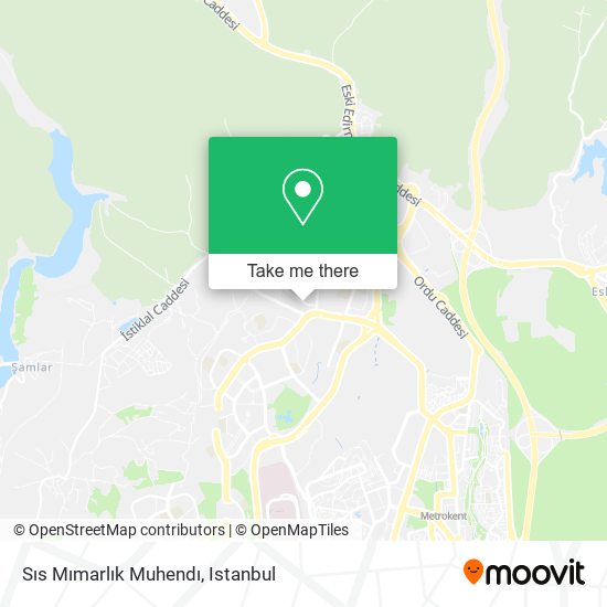 Sıs Mımarlık Muhendı map