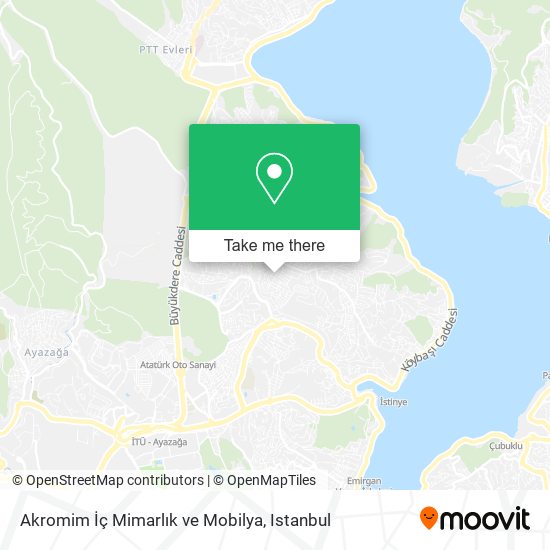 Akromim İç Mimarlık ve Mobilya map