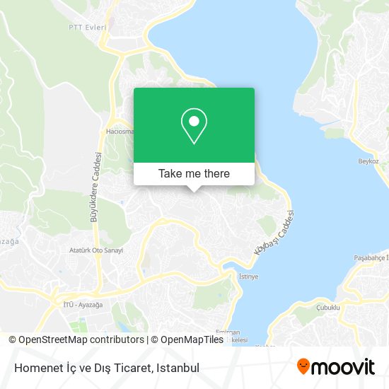 Homenet İç ve Dış Ticaret map