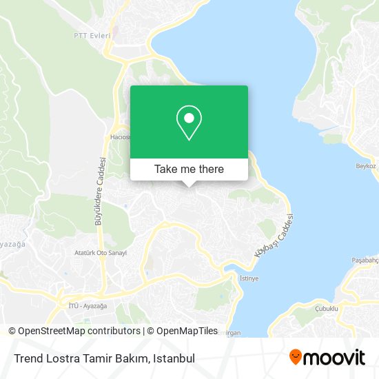 Trend Lostra Tamir Bakım map