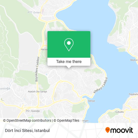 Dört İnci Sitesi map