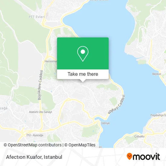Afectıon Kuafor map