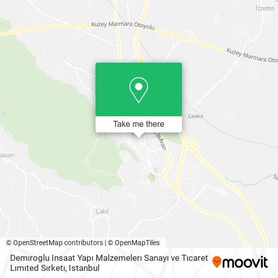 Demıroglu Insaat Yapı Malzemelerı Sanayı ve Tıcaret Lımıted Sırketı map