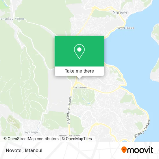 NOVOTEL map