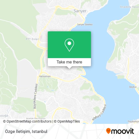 Özge İletişim map