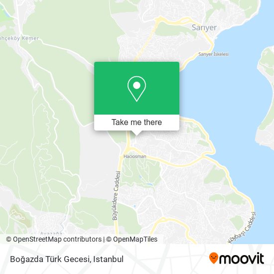 Boğazda Türk Gecesi map