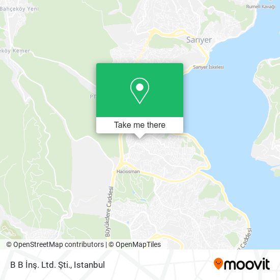 B B İnş. Ltd. Şti. map