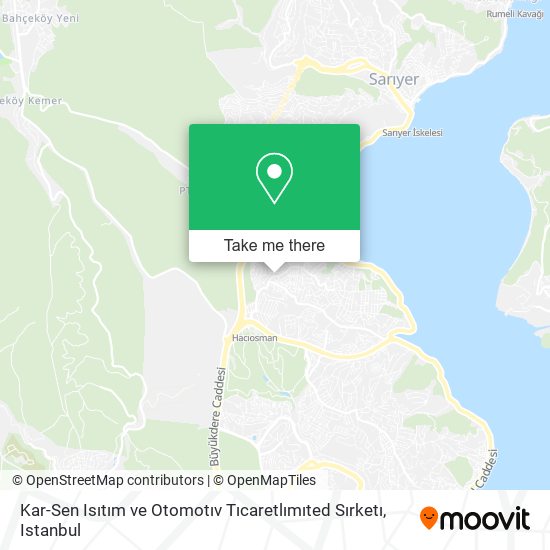 Kar-Sen Isıtım ve Otomotıv Tıcaretlımıted Sırketı map