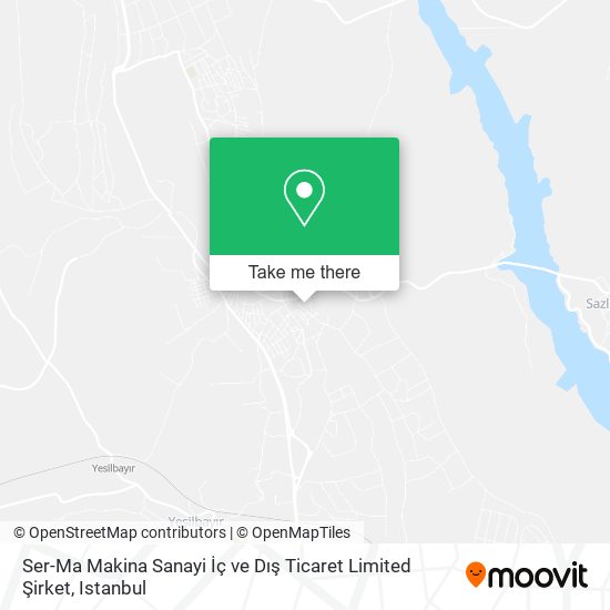 Ser-Ma Makina Sanayi İç ve Dış Ticaret Limited Şirket map