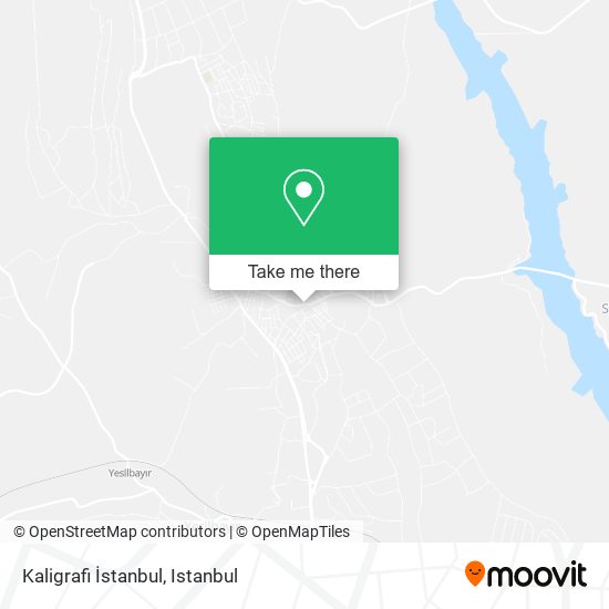 Kaligrafi İstanbul map