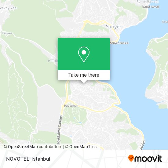 NOVOTEL map