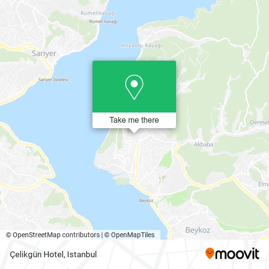 Çelikgün Hotel map