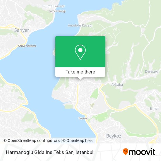 Harmanoglu Gida Ins Teks San map