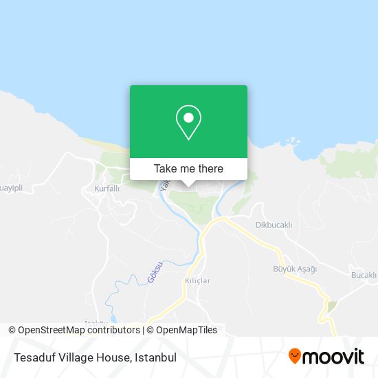 Tesaduf Village House map