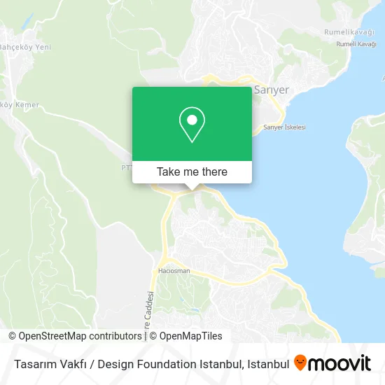 Tasarım Vakfı / Design Foundation Istanbul map