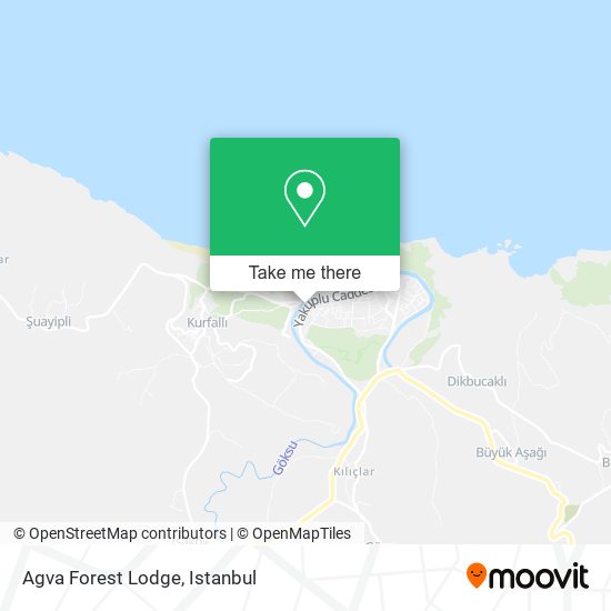 Agva Forest Lodge map