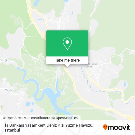 İş Bankası Yaşamkent Deniz Kızı Yüzme Havuzu map