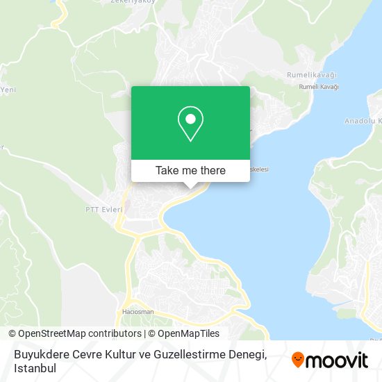 Buyukdere Cevre Kultur ve Guzellestirme Denegi map