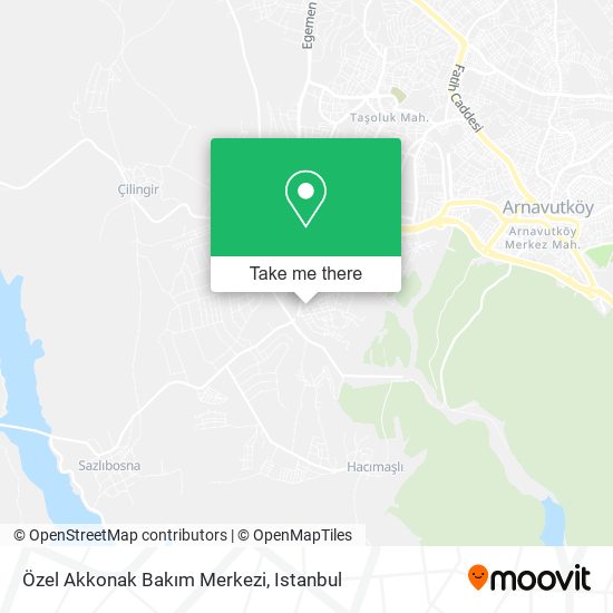 Özel Akkonak Bakım Merkezi map