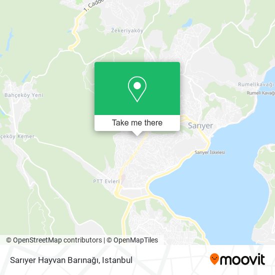 Sarıyer Hayvan Barınağı map
