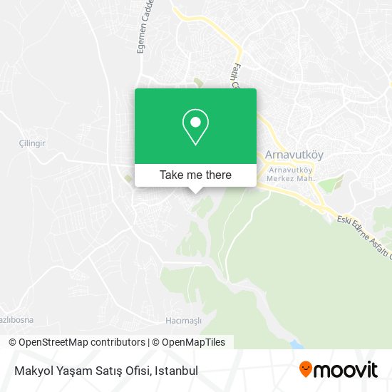 Makyol Yaşam Satış Ofisi map