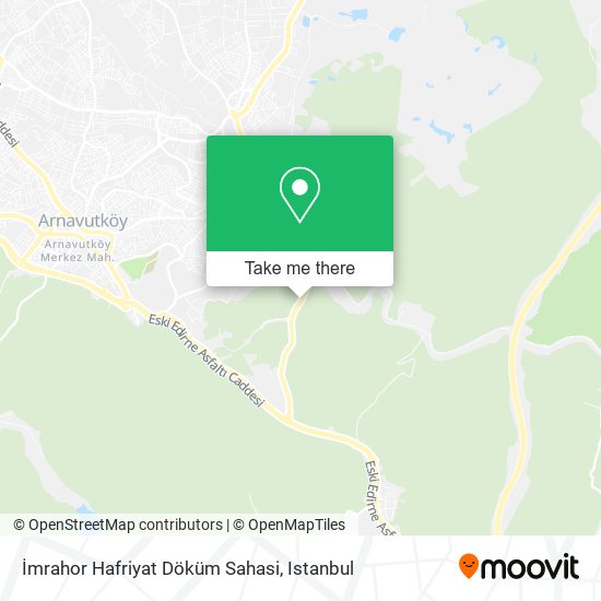 İmrahor Hafriyat Döküm Sahasi map