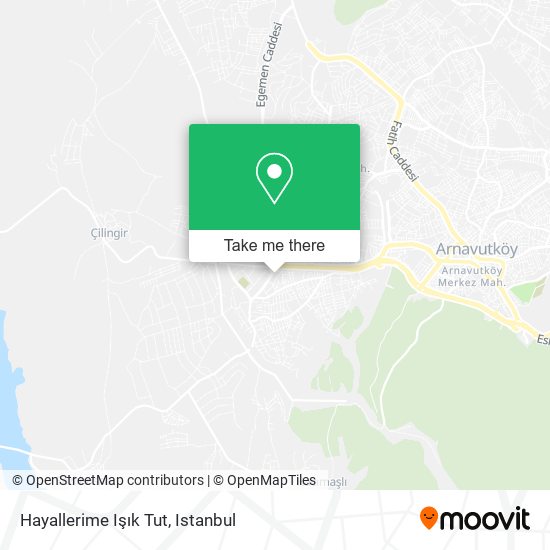 Hayallerime Işık Tut map
