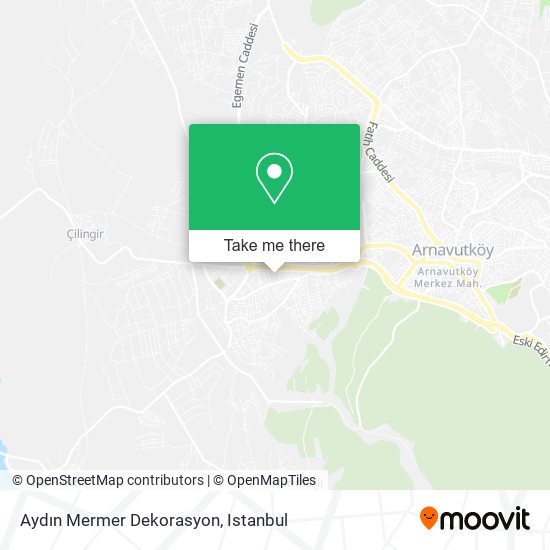 Aydın Mermer Dekorasyon map