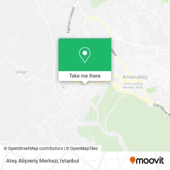 Ateş Alişveriş Merkezi map