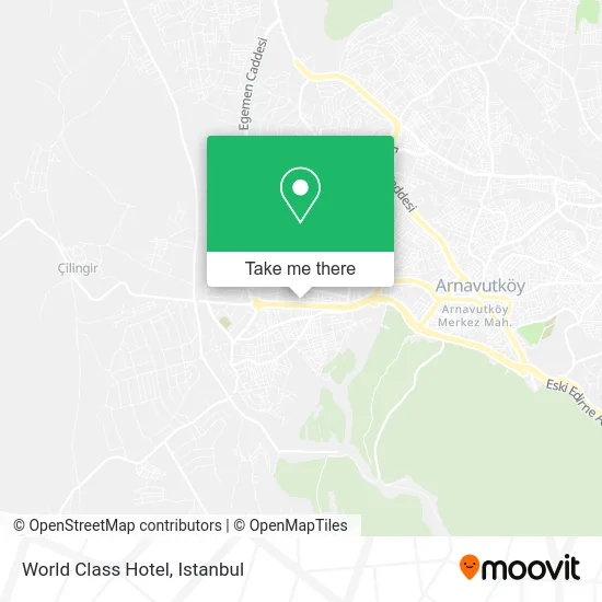 World Class Hotel map