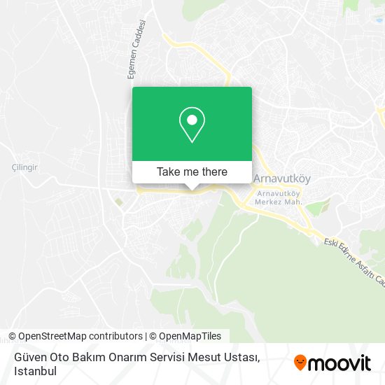 Güven Oto Bakım Onarım Servisi Mesut Ustası map