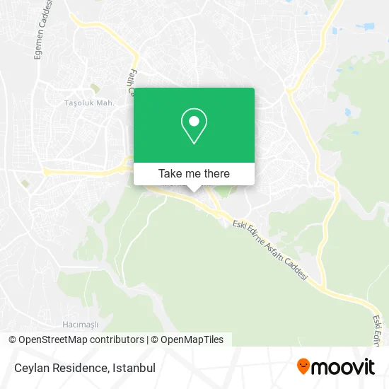 Ceylan Residence map
