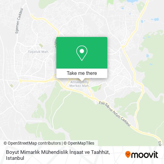 Boyut Mimarlık Mühendislik İnşaat ve Taahhüt map