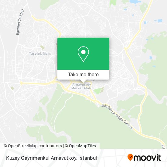 Kuzey Gayrimenkul Arnavutköy map