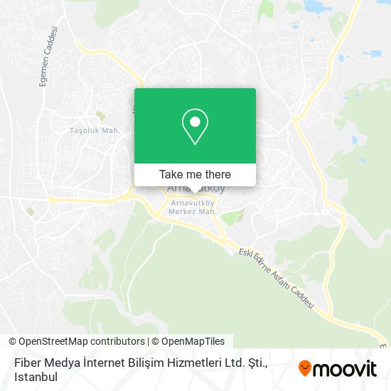 Fiber Medya İnternet Bilişim Hizmetleri Ltd. Şti. map