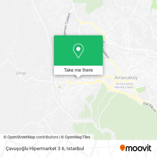 Çavuşoğlu Hipermarket 3 6 map