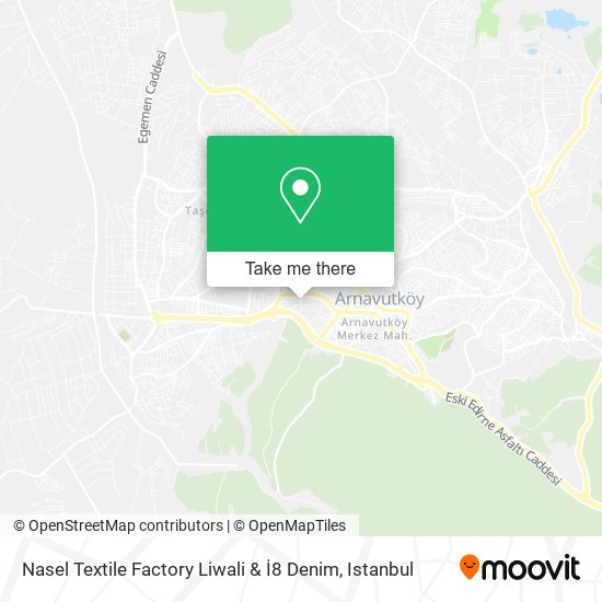 Nasel Textile Factory Liwali & İ8 Denim map