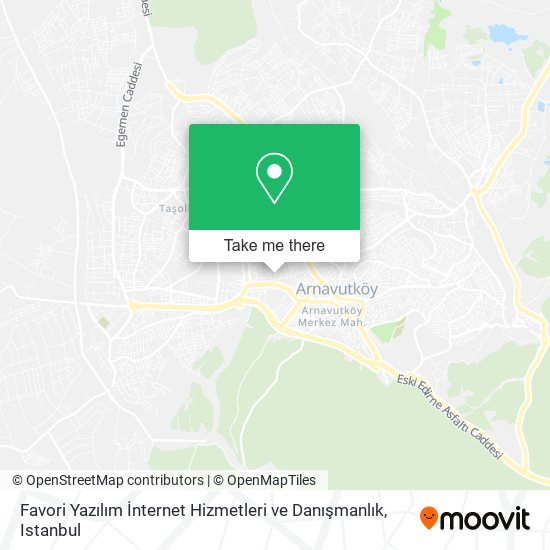 Favori Yazılım İnternet Hizmetleri ve Danışmanlık map