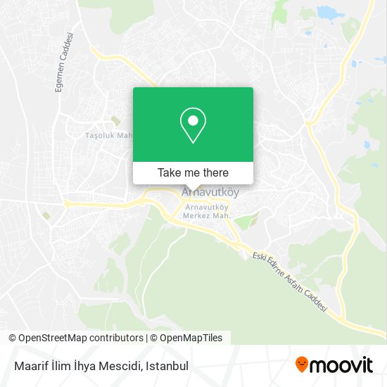 Maarif İlim İhya Mescidi map